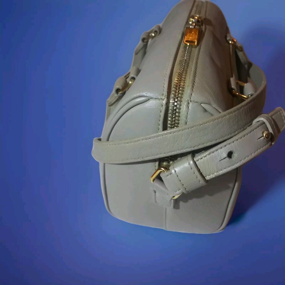 SAINT LAURENT Bag PARIS YSL YSL Yves Baby Duffle Handbag 2WAY Shoulder - Picture 1 of 10